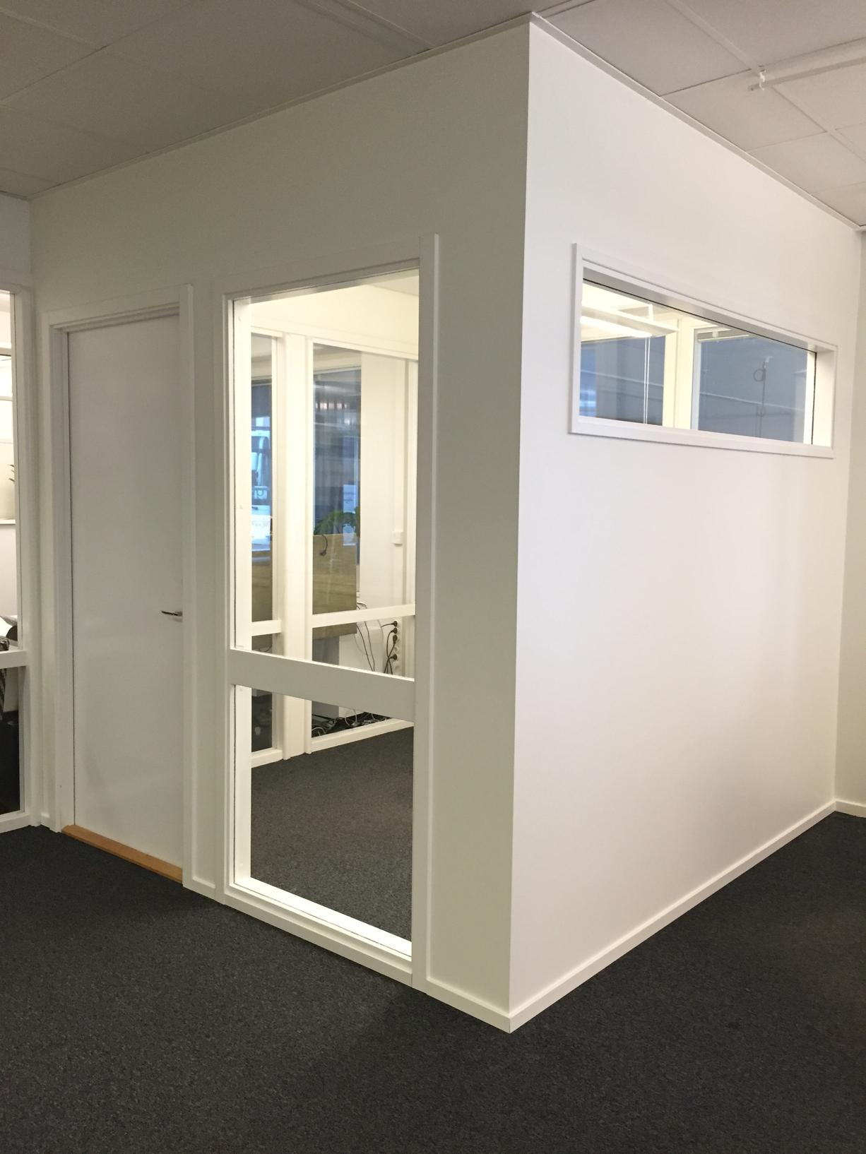 Bygge av kontorsdel i Blekholmsterassen